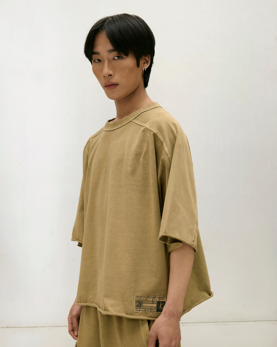 3/4 SLEEVE DART TEE