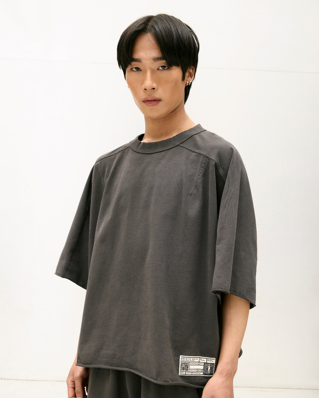3/4 SLEEVE DART TEE