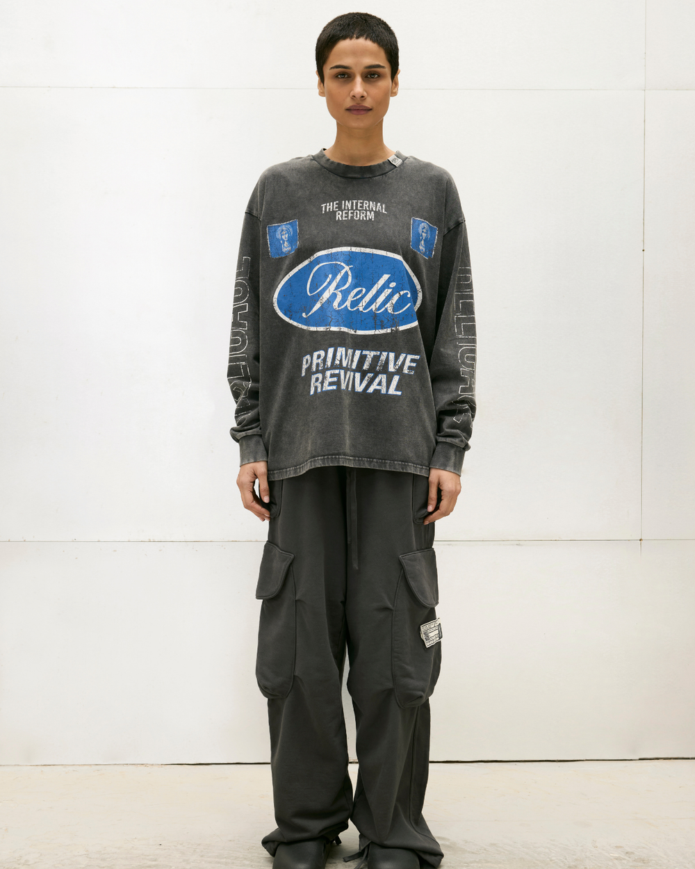 RELIC MULTI POCKET SWEAT CARGO PANT