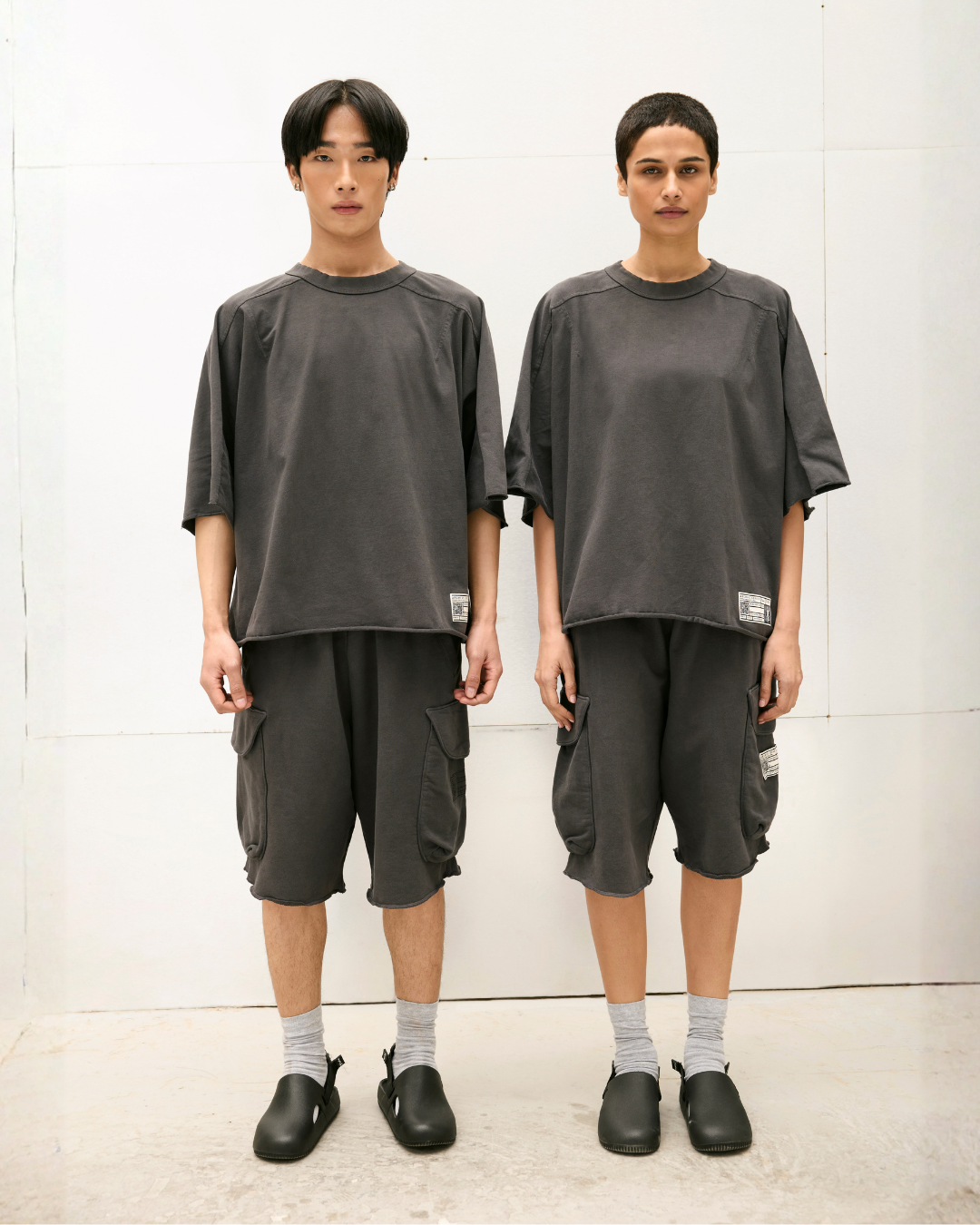 3/4 SLEEVE DART TEE