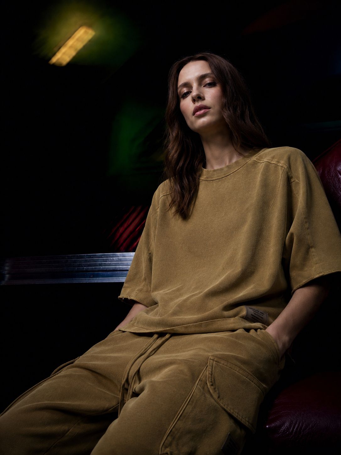 3/4 SLEEVE DART TEE