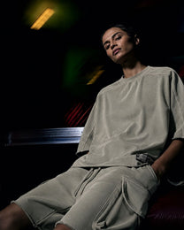 3/4 SLEEVE DART TEE